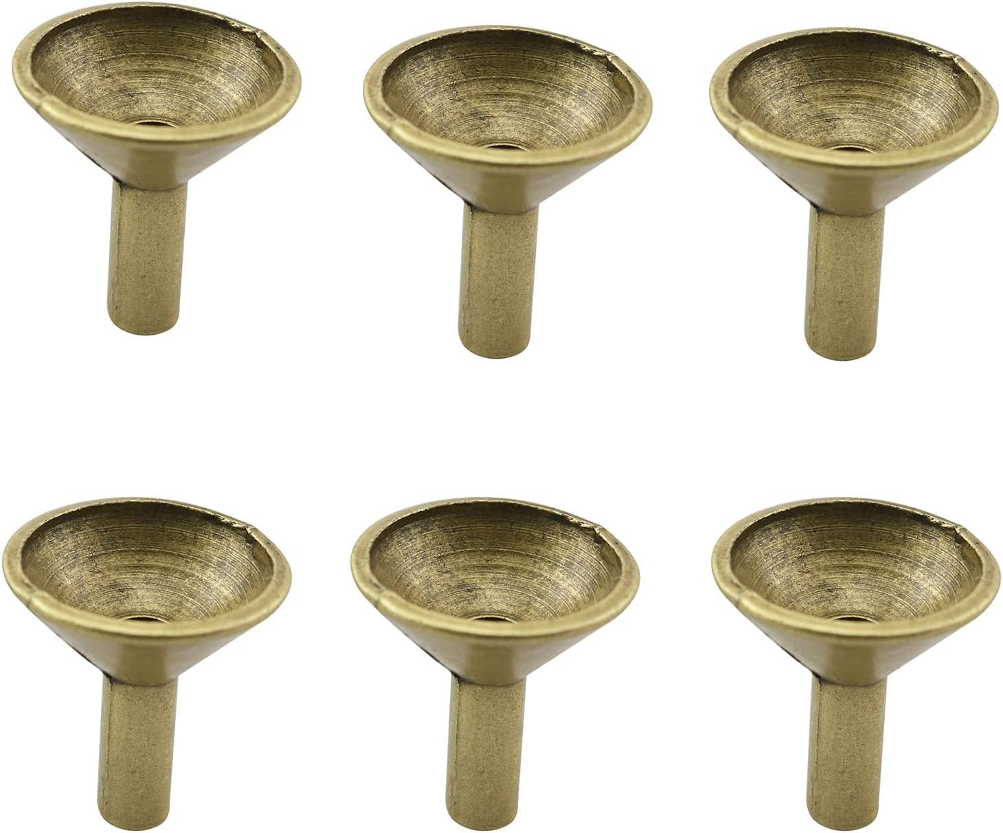 6pcs Metal Cone Incense Holder for Backflow Burner