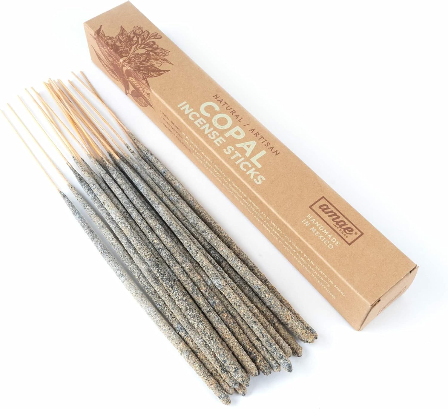 Amae Incense Copal Mexican 20 Sticks Premium