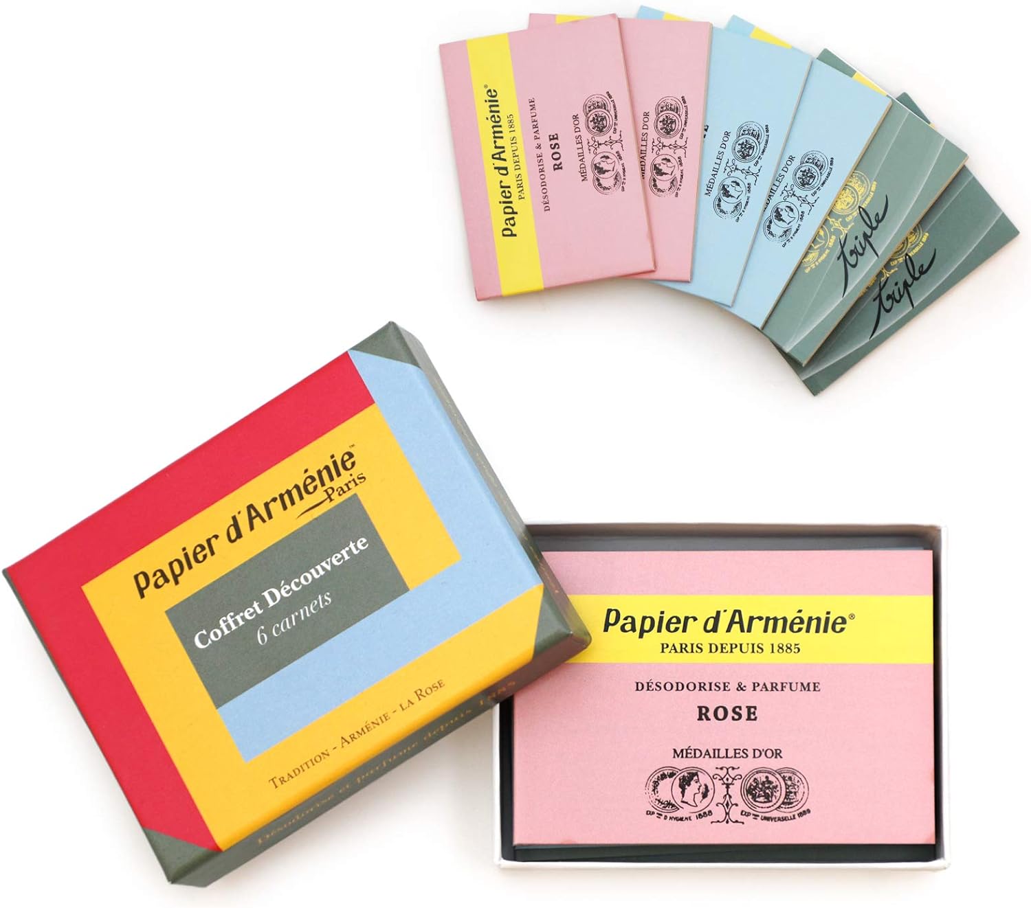 Papier dArmenie Paper Box Discovery of Armenia 3 Fragrances