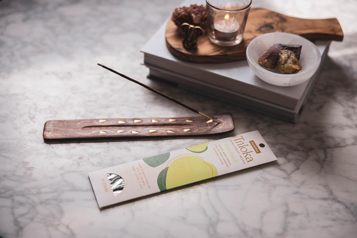 Triloka Original Patchouli Incense 10 Sticks
