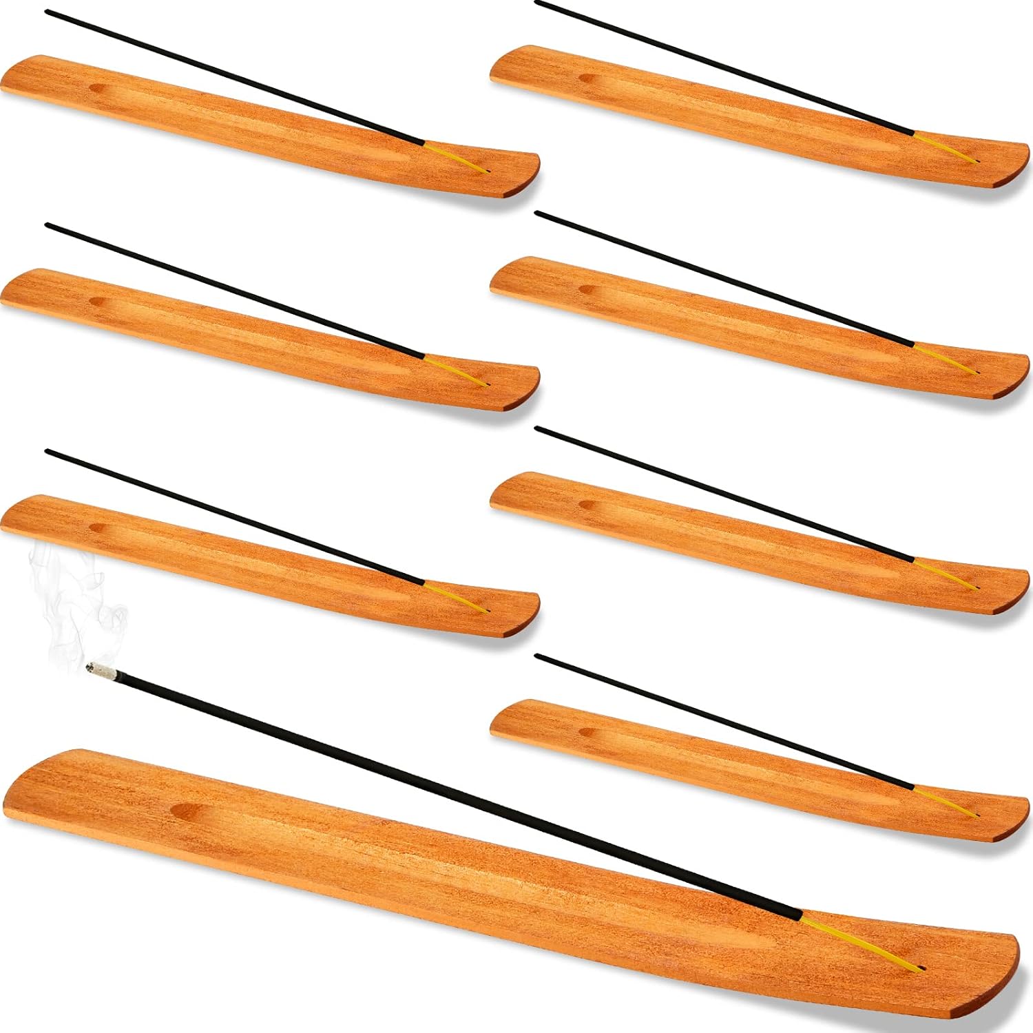 Cunhill Wooden Incense Stick Holder Set 12 Pieces