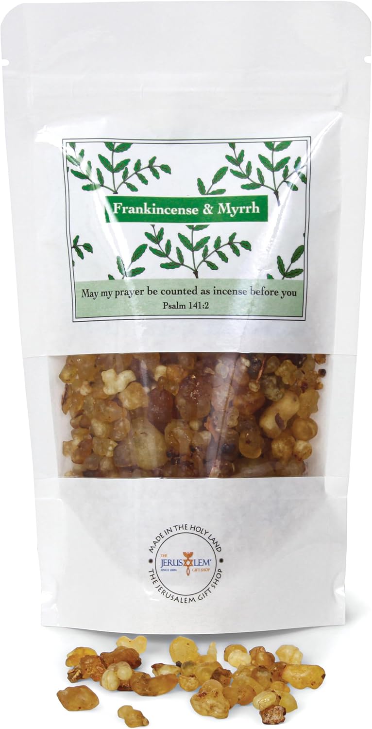 Frankincense and Myrrh Holy Incense Gift Pack from Jerusalem