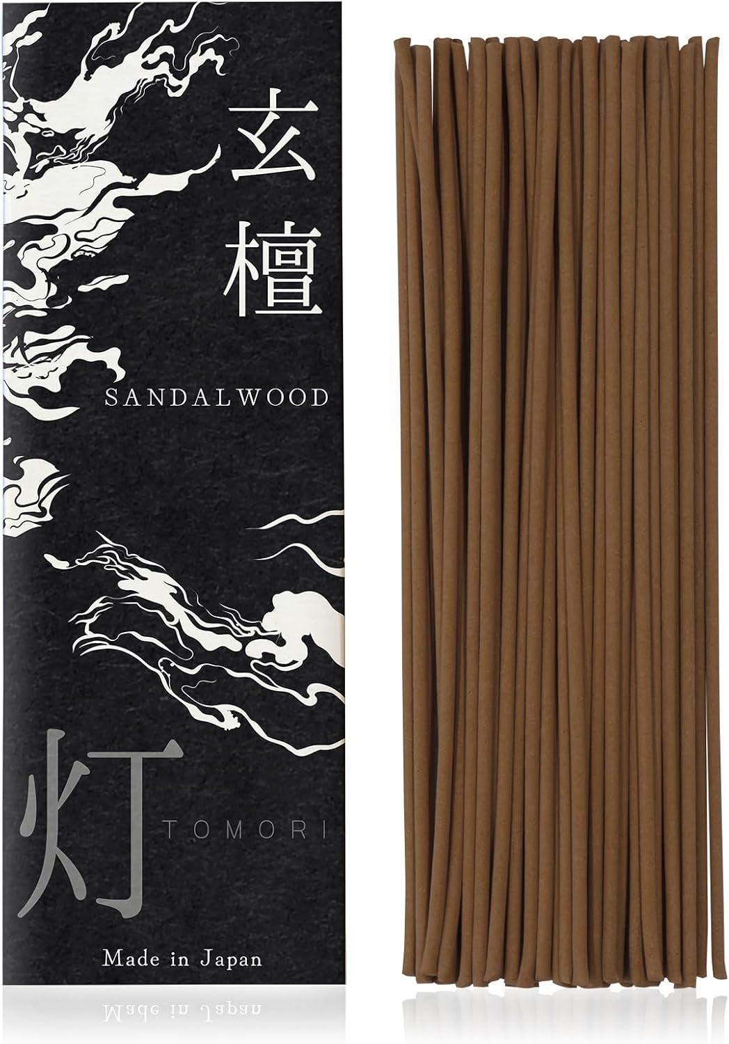 TOMORI Premium Japanese Sandalwood Incense Sticks 60 Count
