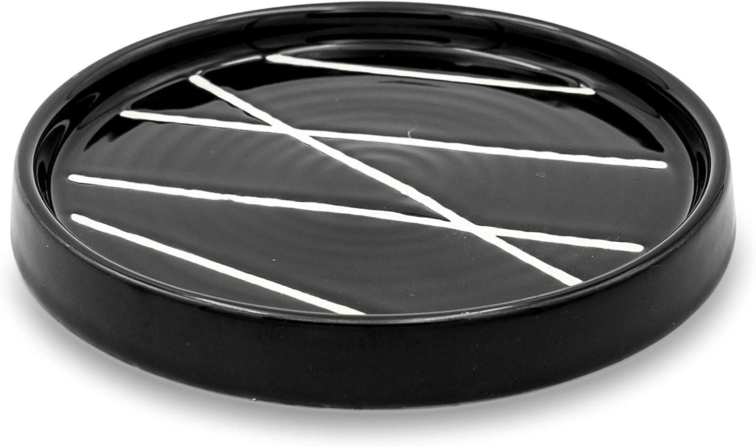 Bursera Onyx Ceramic Plate with Tree Planted