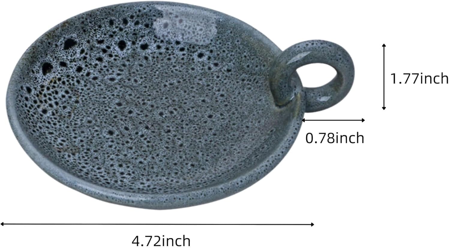 Ceramic Palo Santo Holder and Candle Plate Blue
