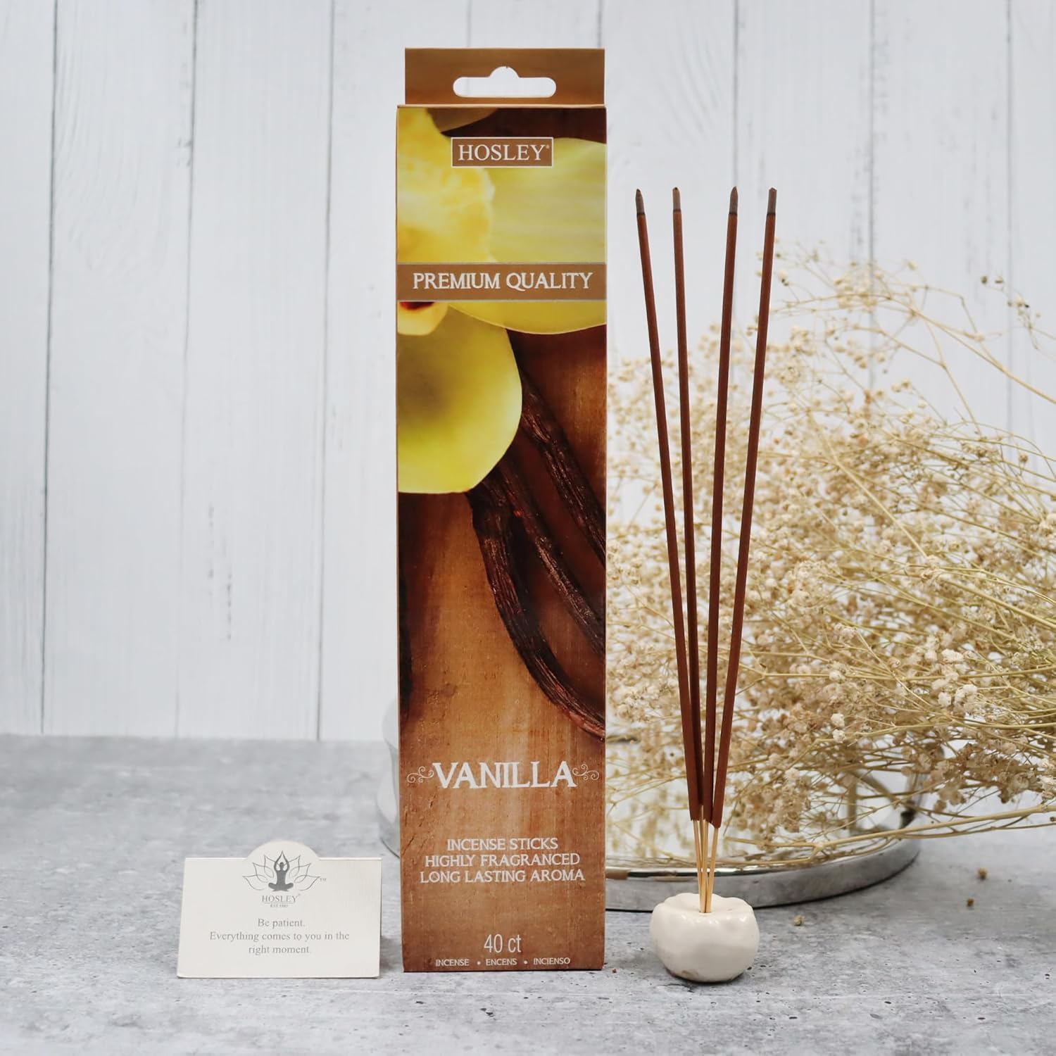 Hosley Aromatherapy Incense Sticks 480 Pack Assorted