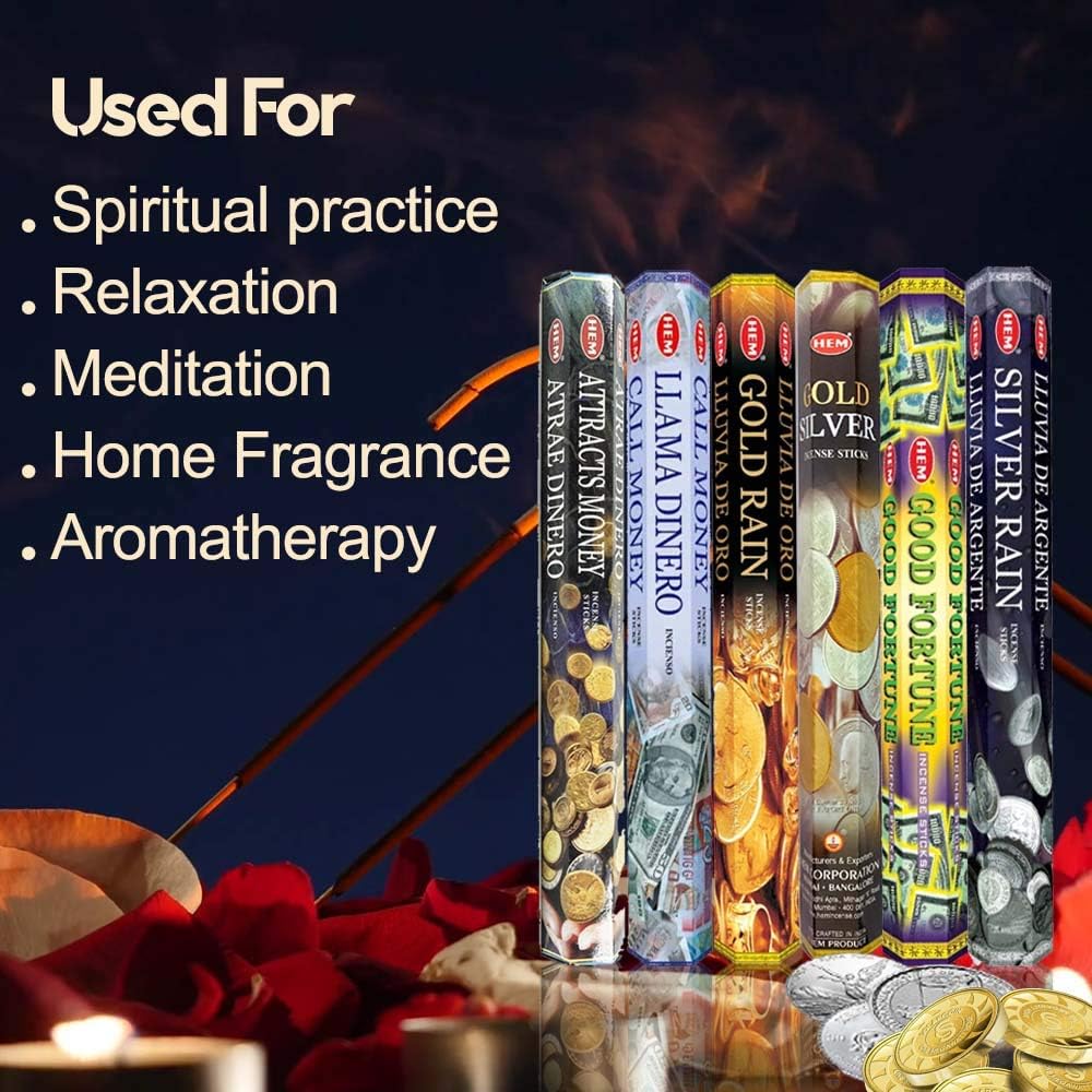 HEM Assorted Hexa Combo Incense Sticks