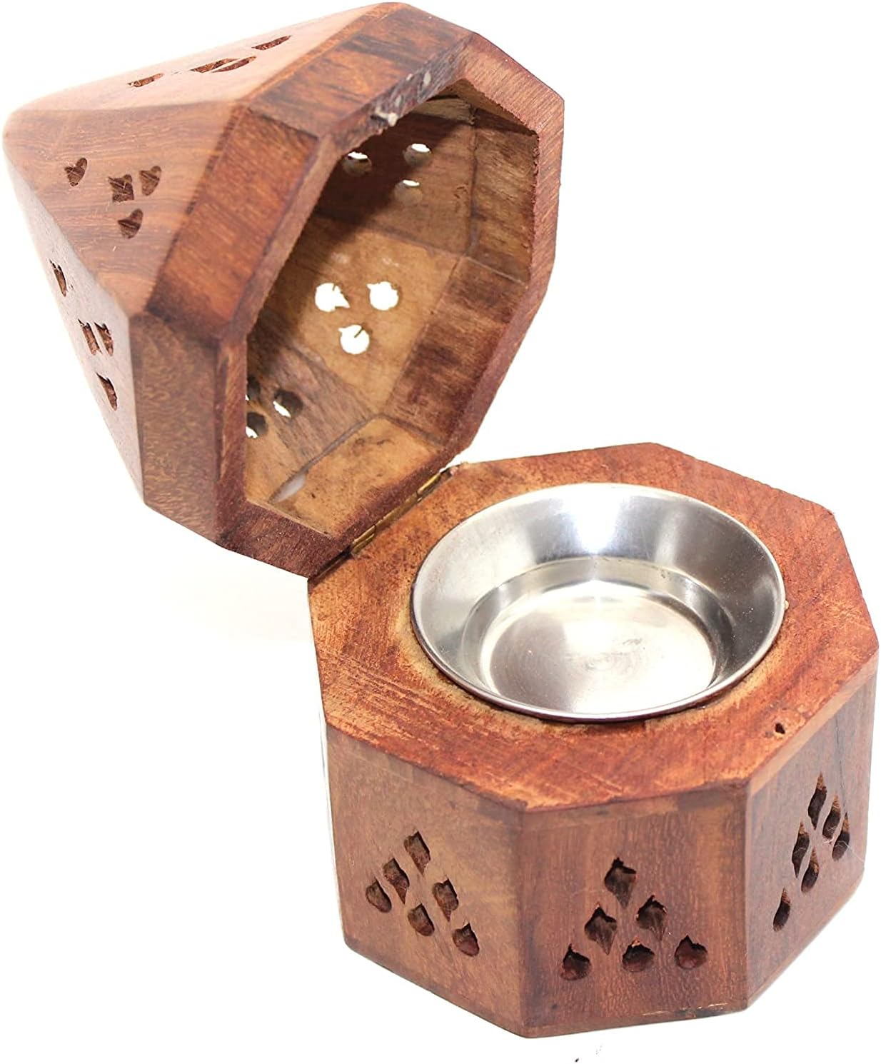 IBLAY Wooden Incense Holder Cone 5 Inch
