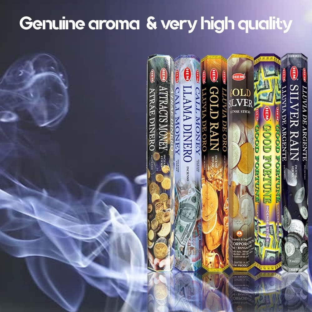HEM Assorted Hexa Combo Incense Sticks