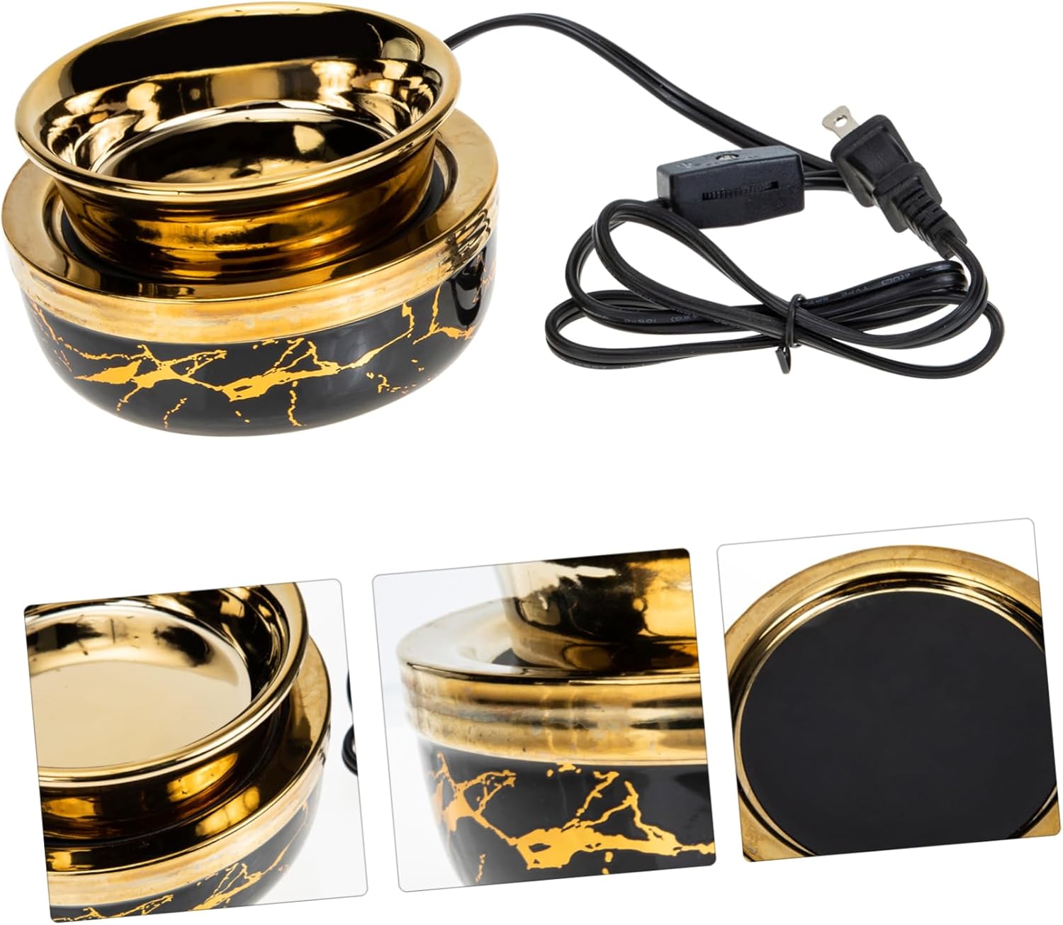 Electric Aromatherapy Candle Holder for Essential Oils and Scented Wax