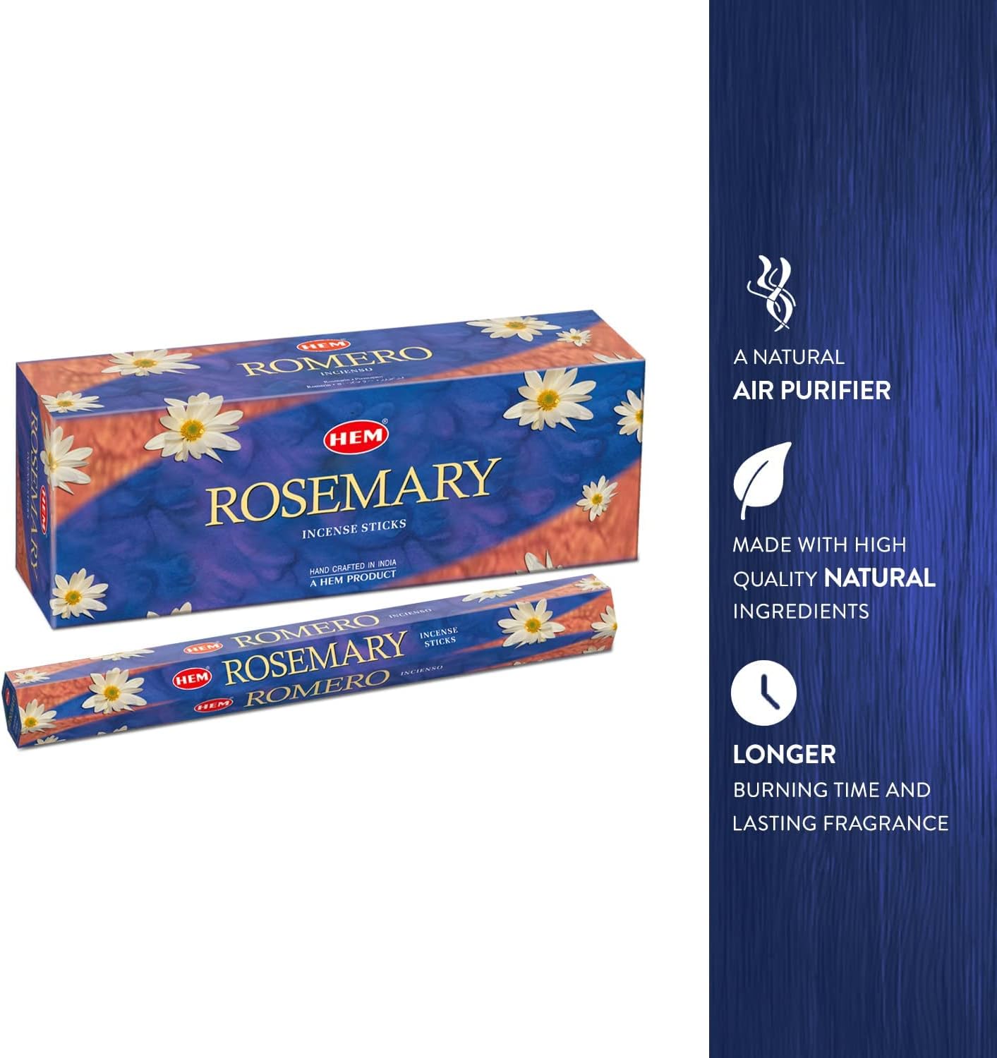 HEM Rosemary Incense Sticks - Pack of 6 20 Each