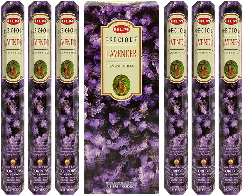 Trumiri Incense Stick Holder Bundle with Lavender Incense Sticks - Pack of 6