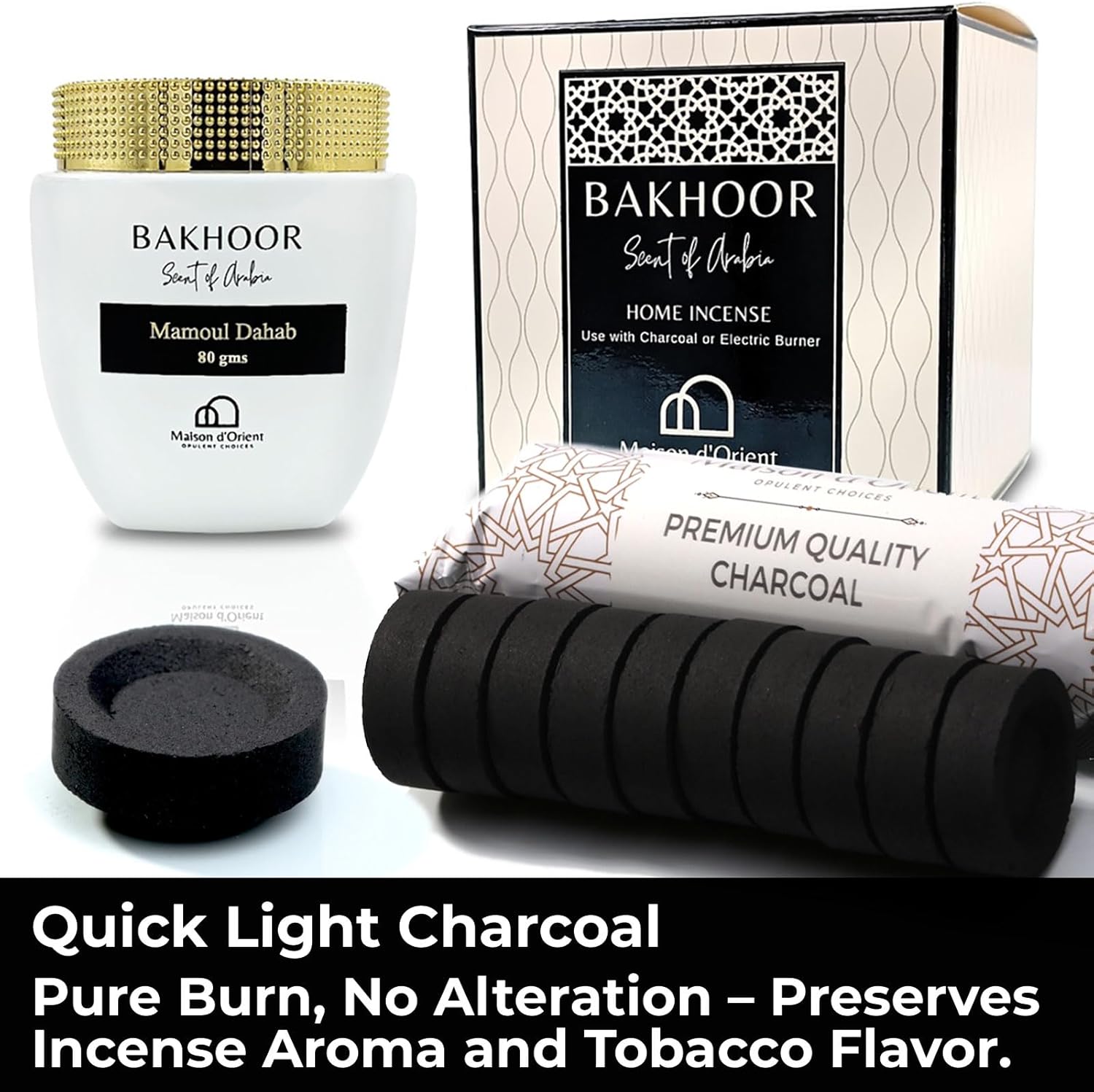 Maison dOrient Charcoal Briquettes for Bakhoor