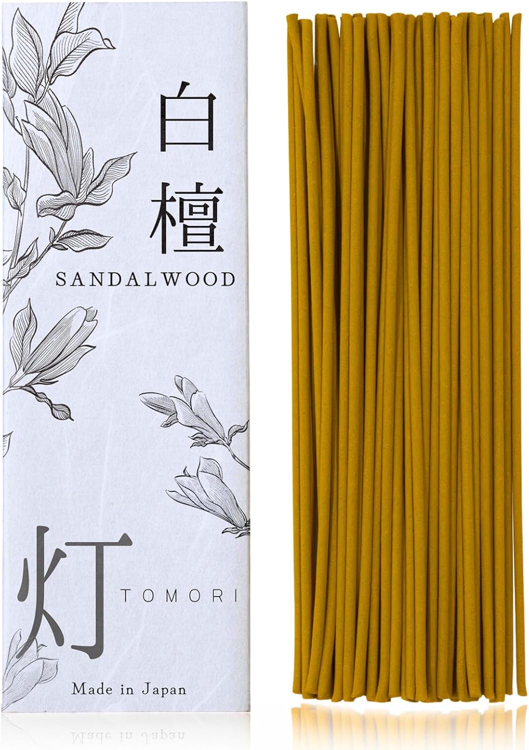 TOMORI Premium Japanese Sandalwood Incense Sticks 60 Count 1