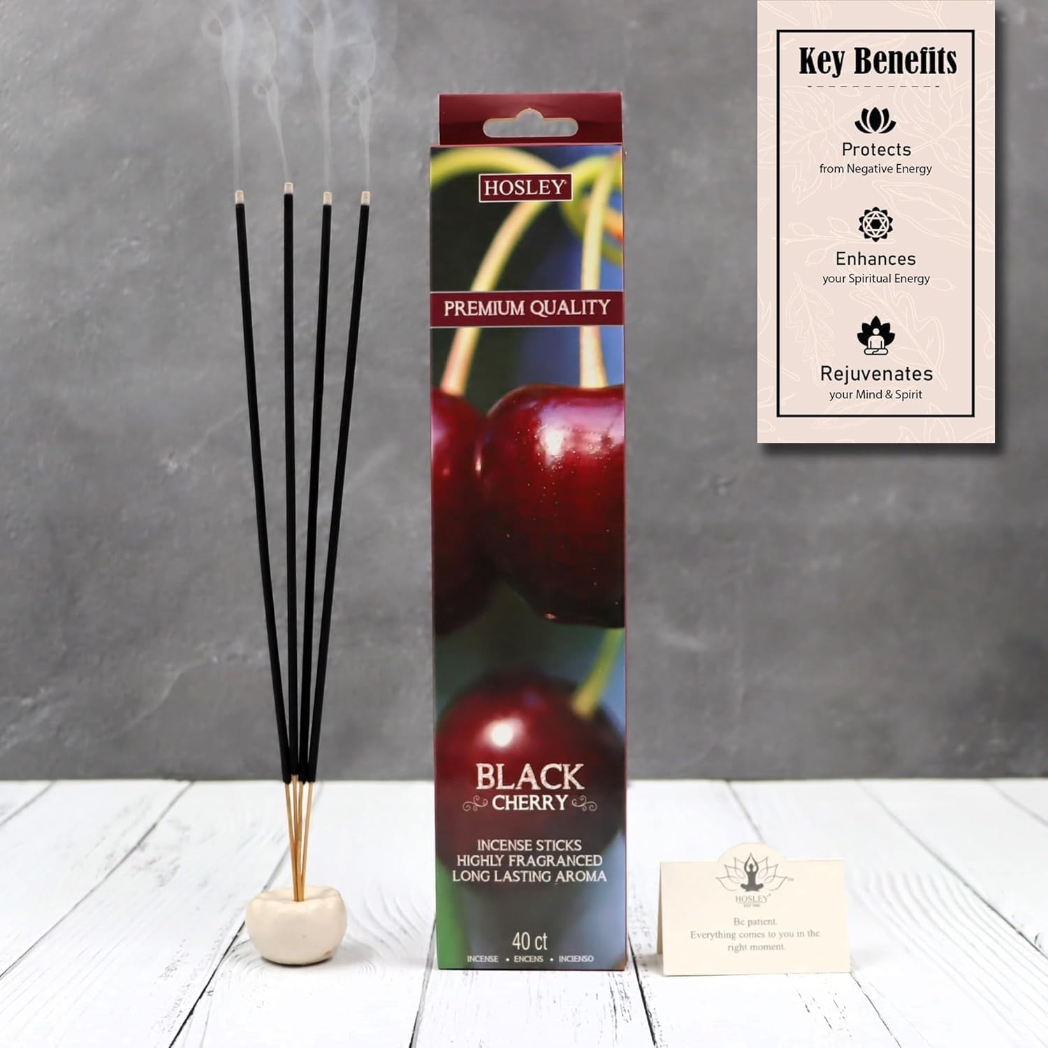 Hosley Aromatherapy Incense Sticks 480 Pack Assorted