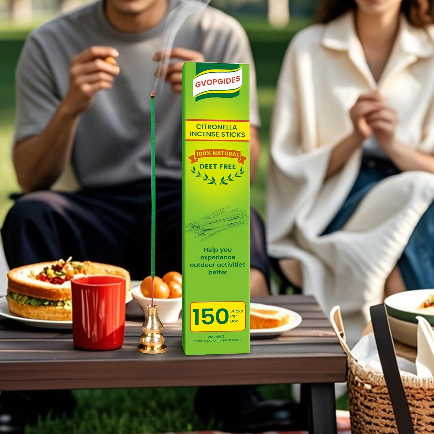Citronella Incense Sticks 150 Pcs Natural Oil
