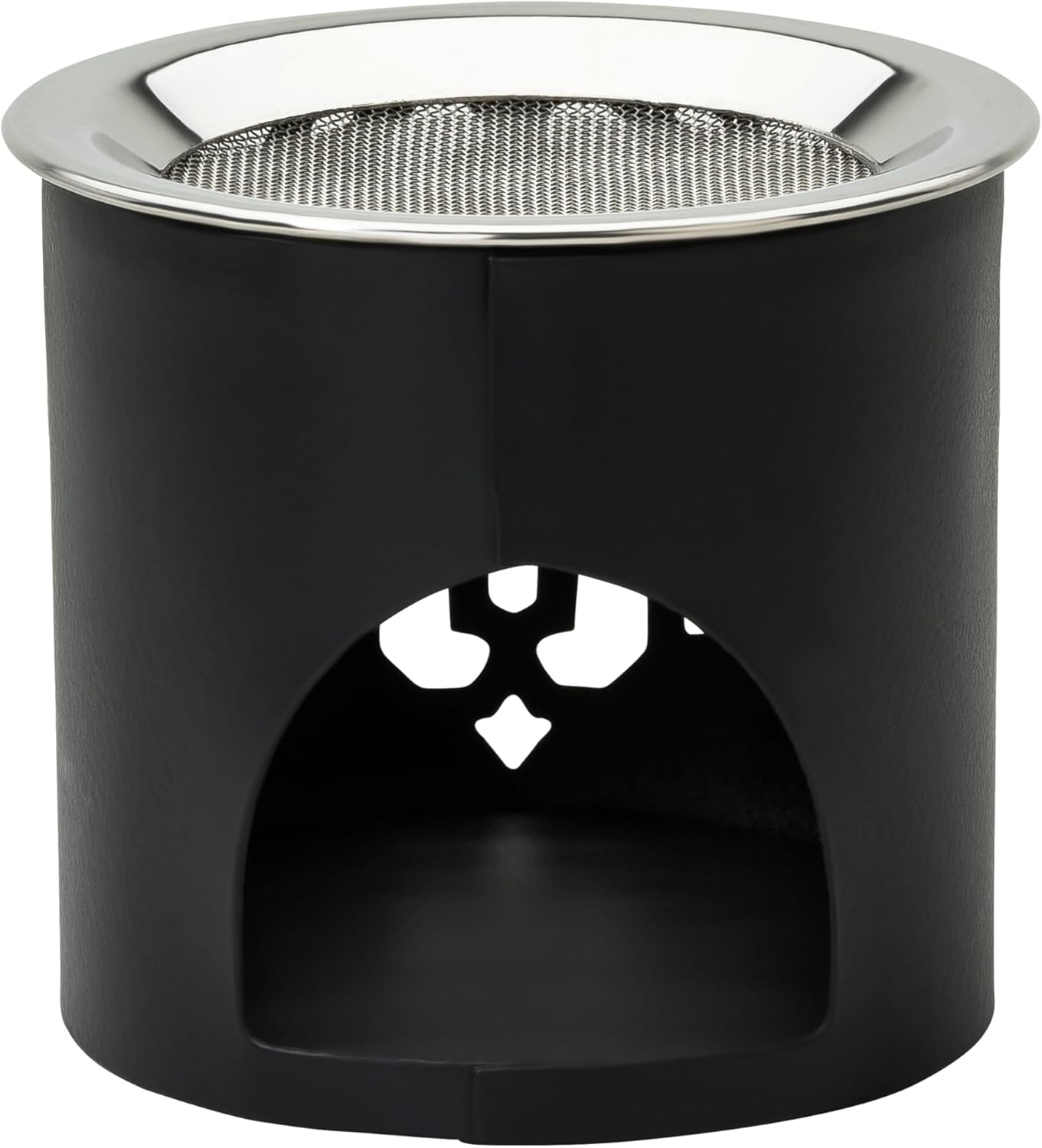 Frankincense Incense Burner with Tealight - Durable Black Iron 236 Inches Tall - Handcrafted Aromatic Censer