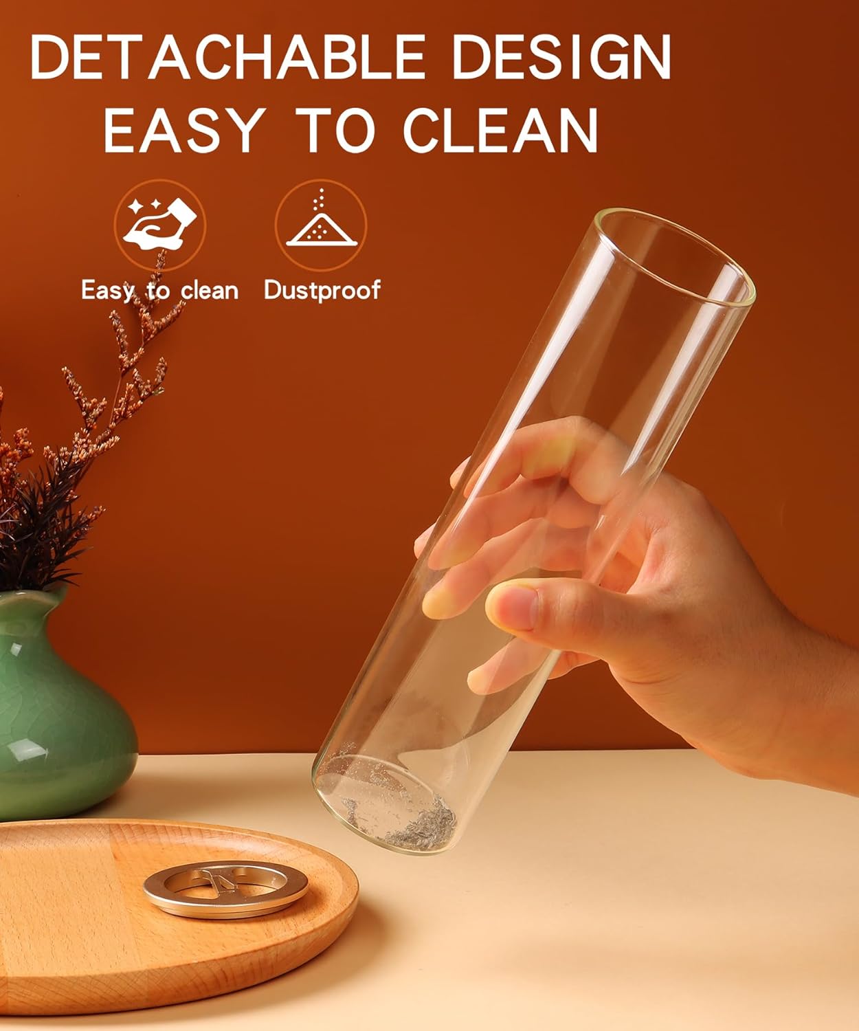 Eavida Incense Holder for Sticks - Ash Proof Modern Design