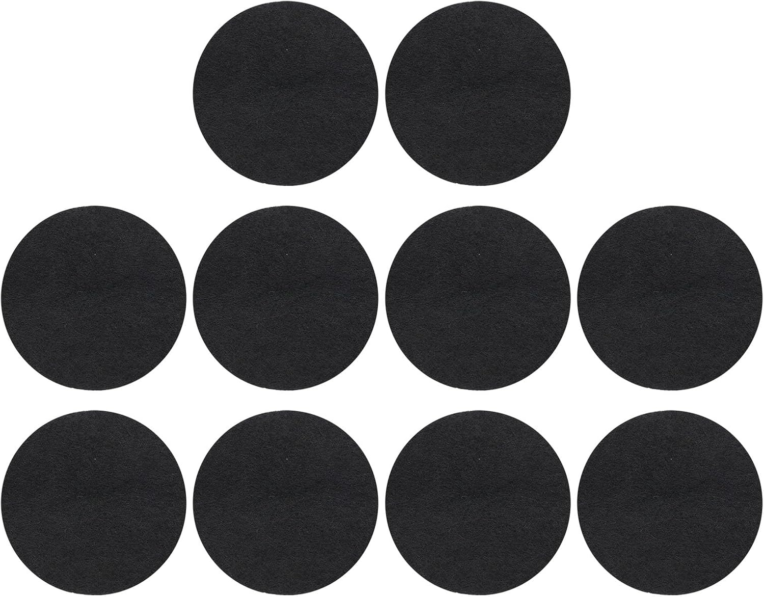 PATIKIL 3 Inch Incense Burner Pad 10 Pack Fireproof Holder