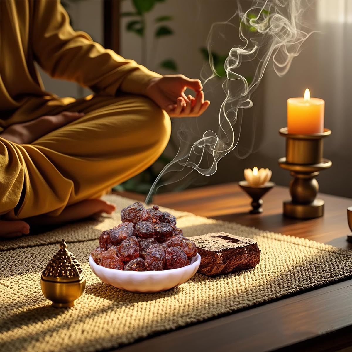 100 Natural Myrrh Incense - 40g Organic Fragrance