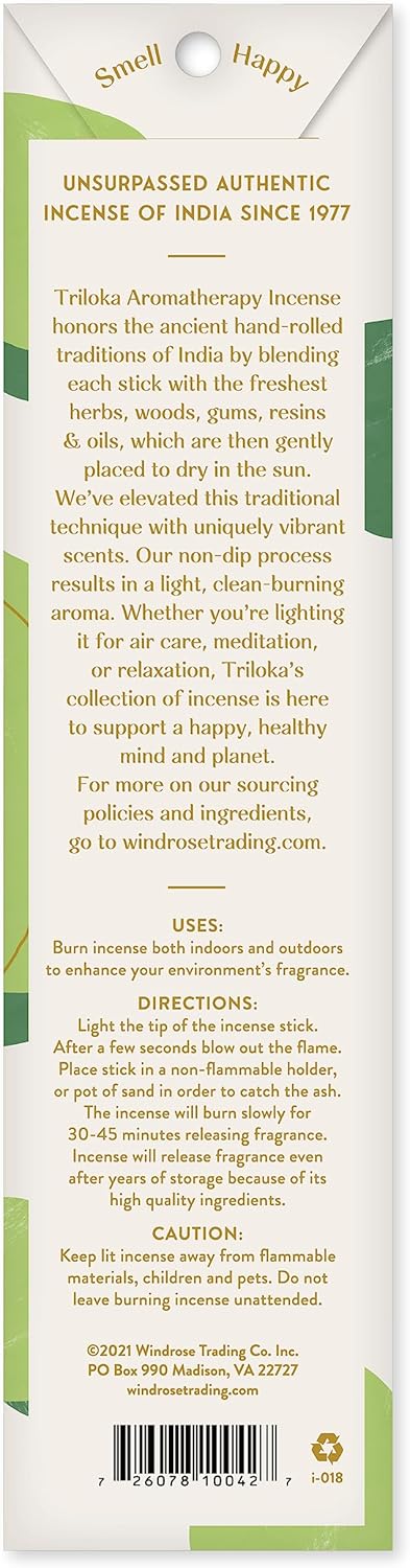 Triloka Original Patchouli Incense 10 Sticks