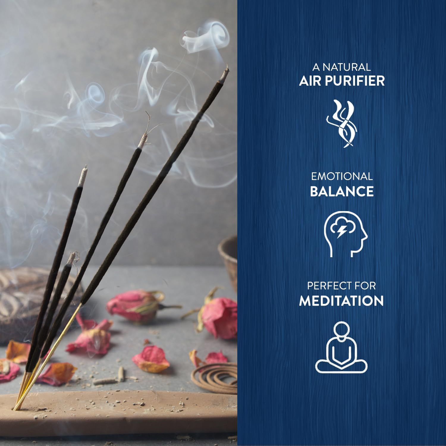 HEM Moon Incense Sticks Pack of 6 120 Count