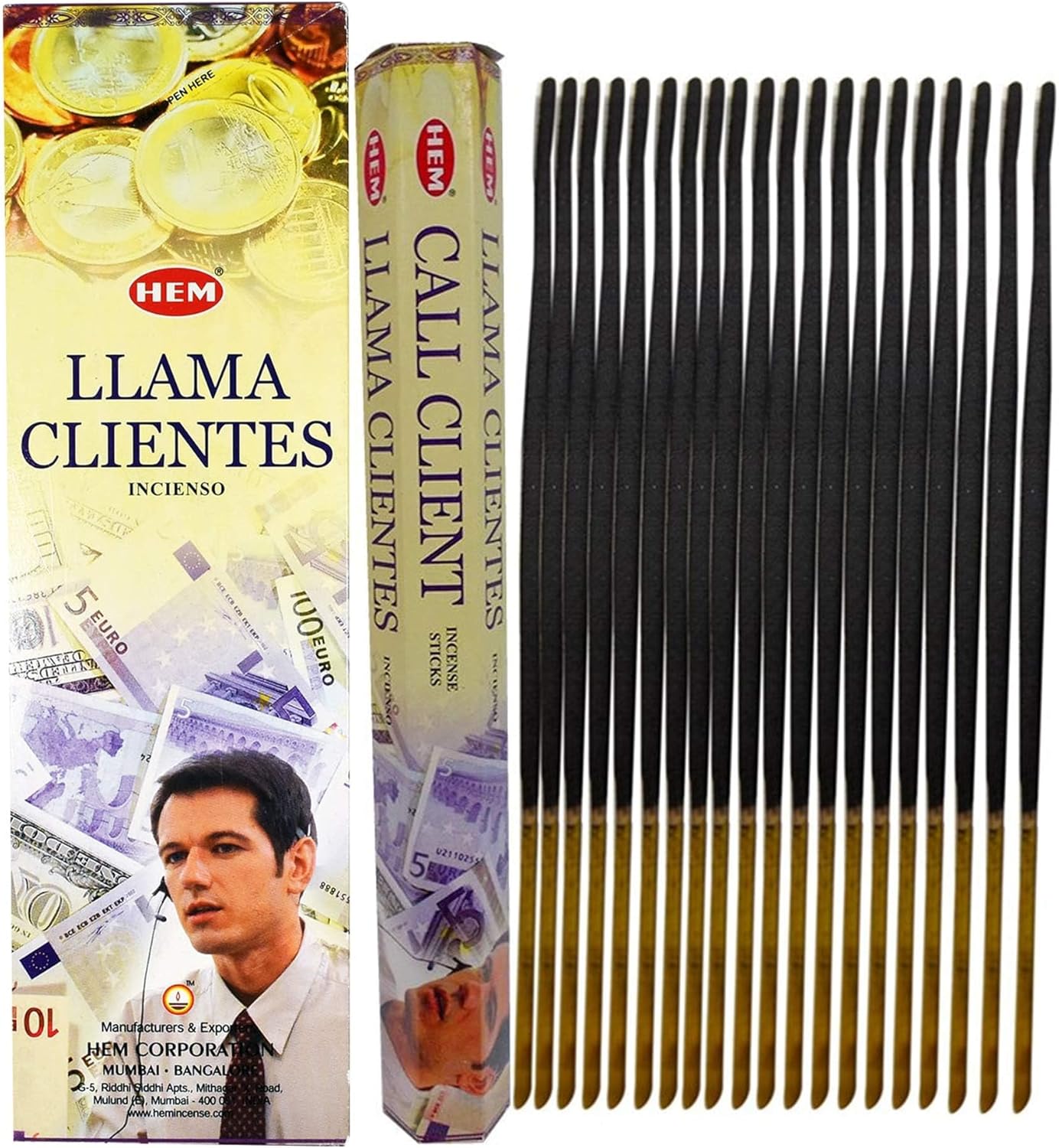 HEM Incense - 120 Sticks Box - Call Client