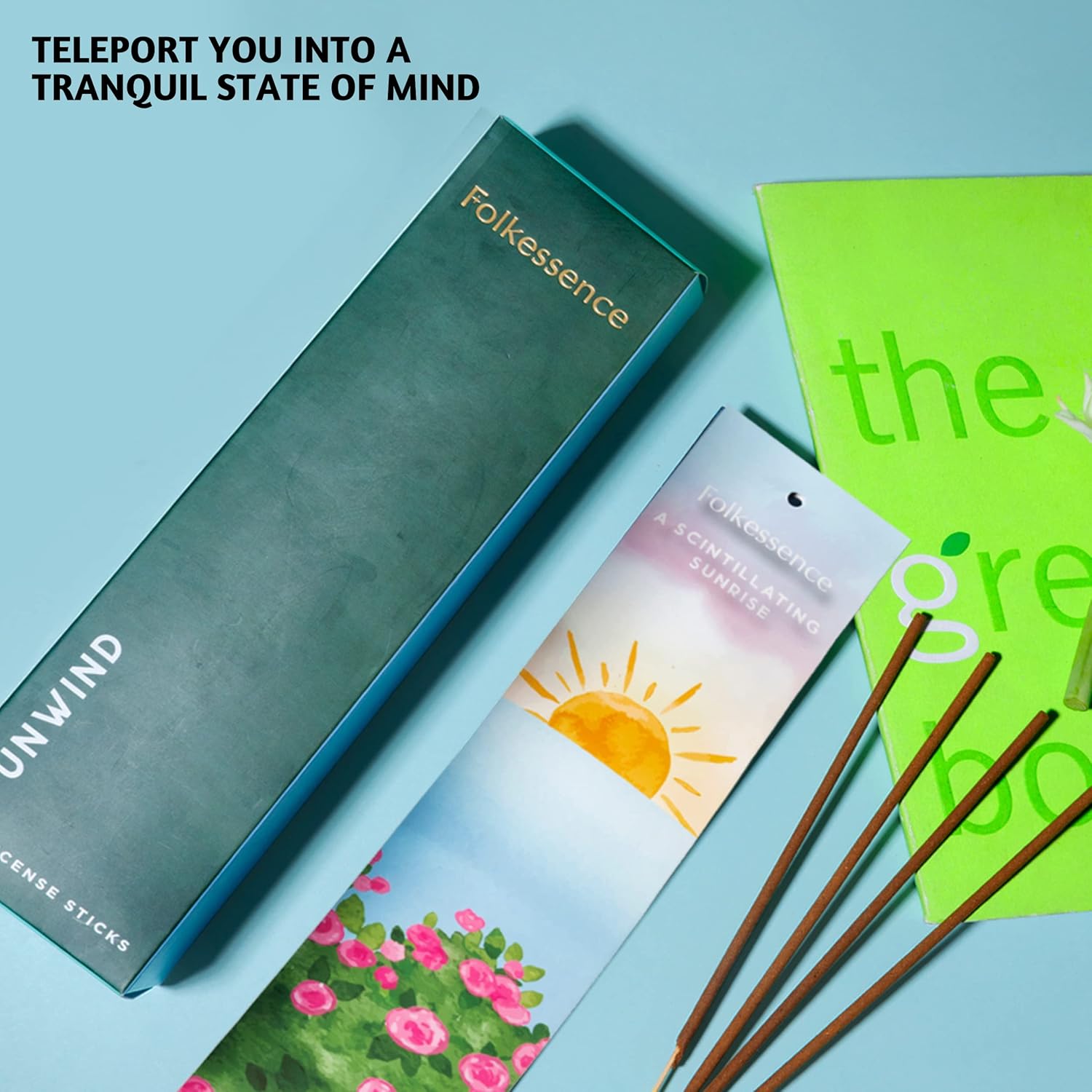 Folkulture Incense Sticks Set of 6 for Relaxation