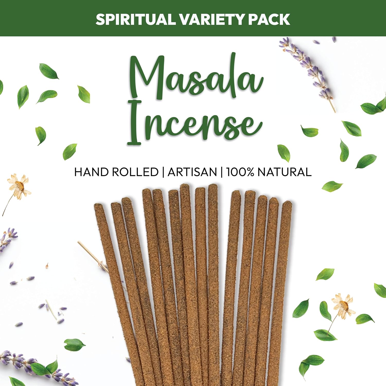 HEM Cleansing Incense Sticks Variety Pack - 6 Masala Incense