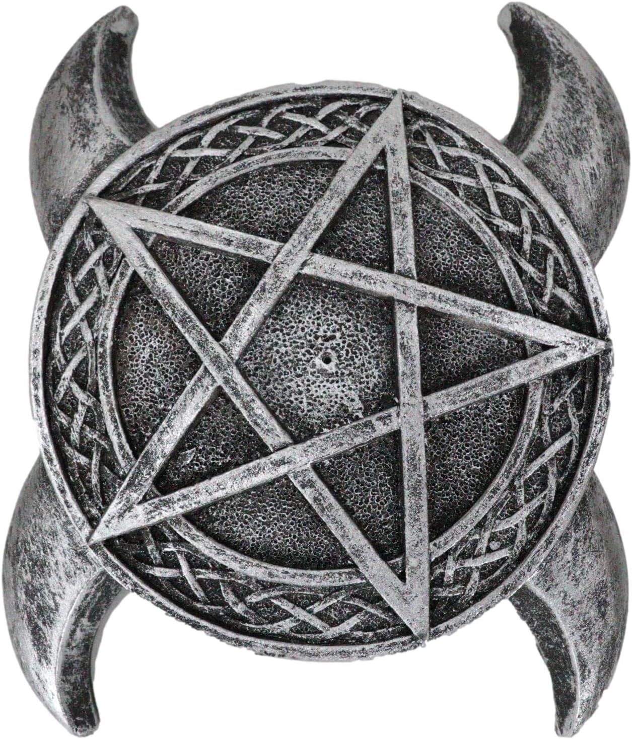 Ebros Gift Triple Goddess Moon Incense Holder
