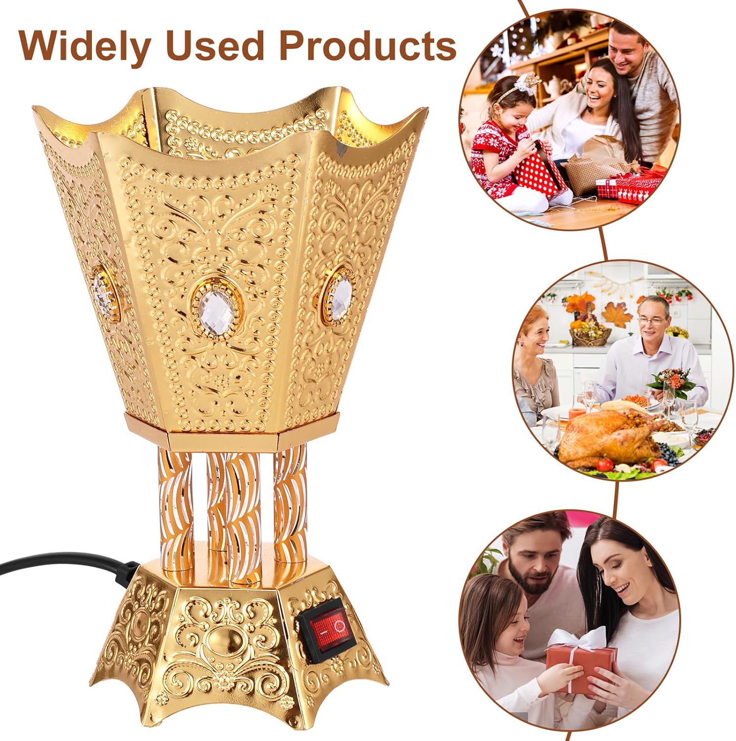 Vintage Middle Eastern Style Electric Incense Burner
