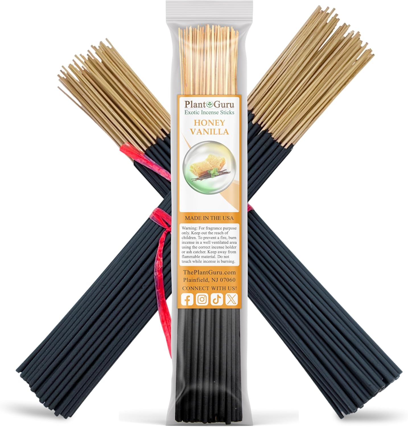 Honey Vanilla Incense Sticks 11 Bundle of 85-100