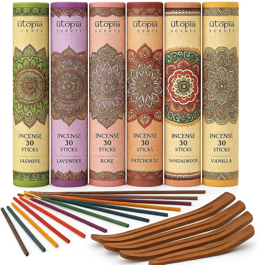 Premium Incense Sticks Variety Gift Pack 180 Sticks