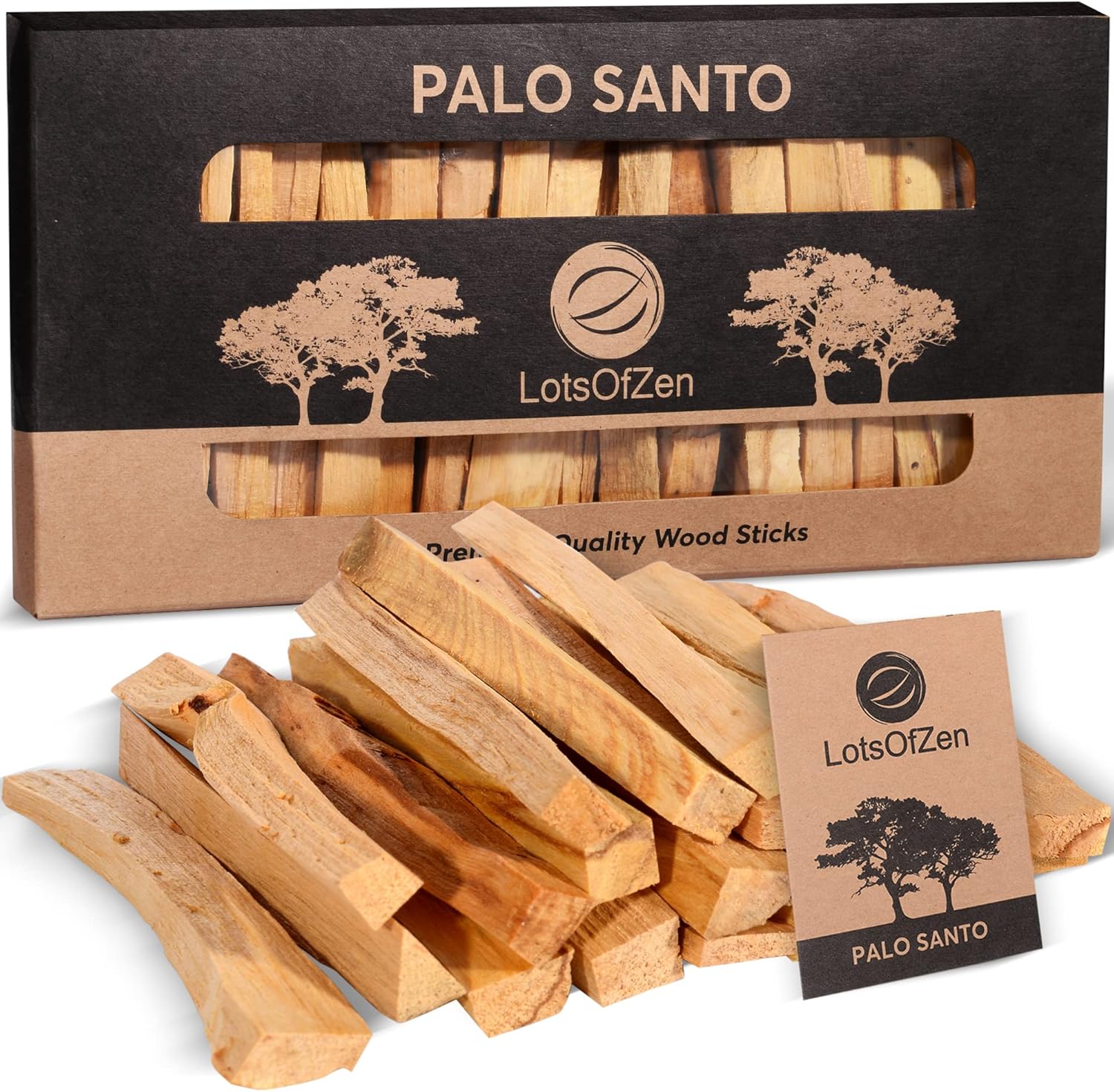 LOTS OF ZEN Palo Santo Sticks Authentic Large Pack