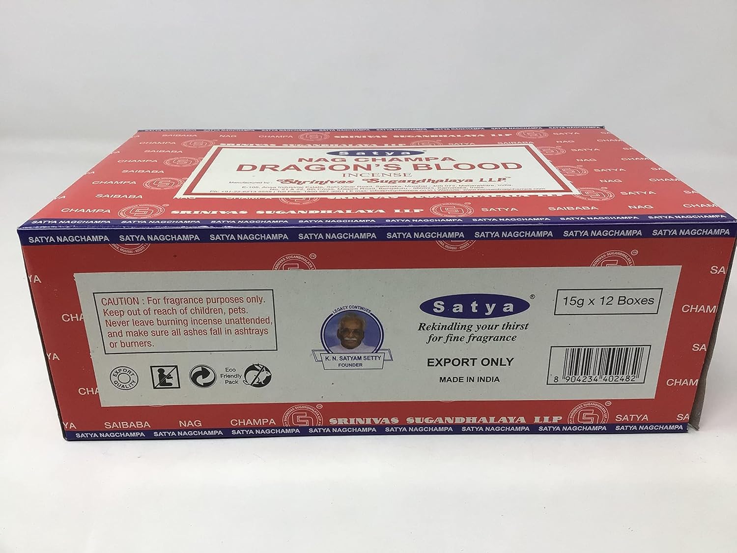 Satya Dragons Blood Incense Sticks