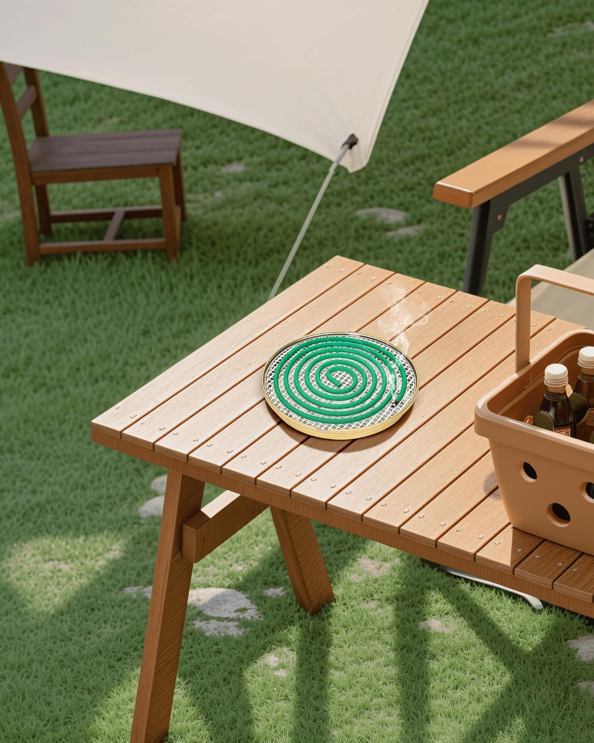 Elmeplh Mosquito Repellent Coils - 20 Coils with Stand