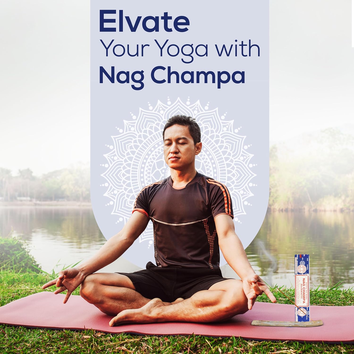 Raajsee Incense Stick Holder Bundle with Nag Champa 250g Pack