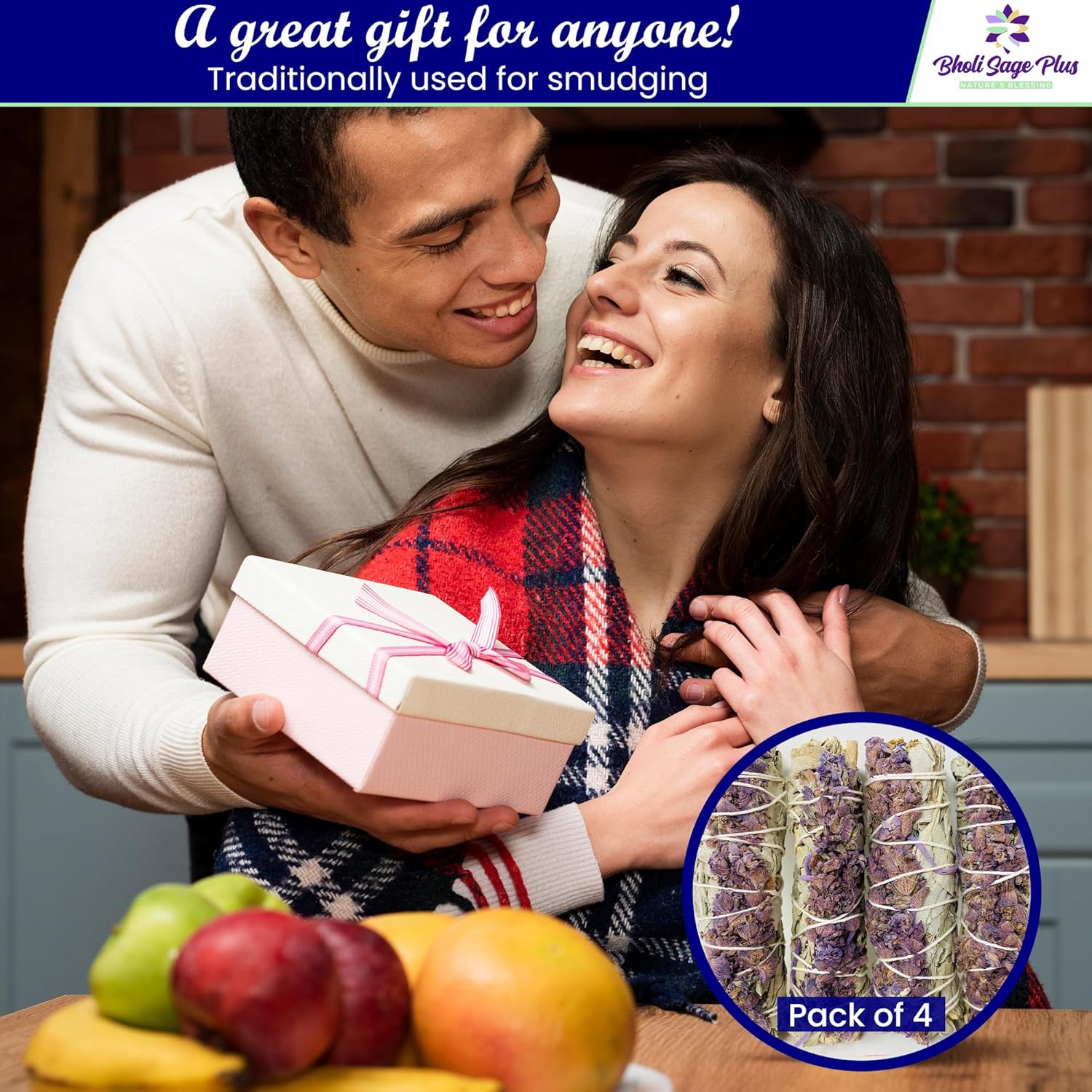 Lavender White Sage Incense Sticks for Cleansing and Calming