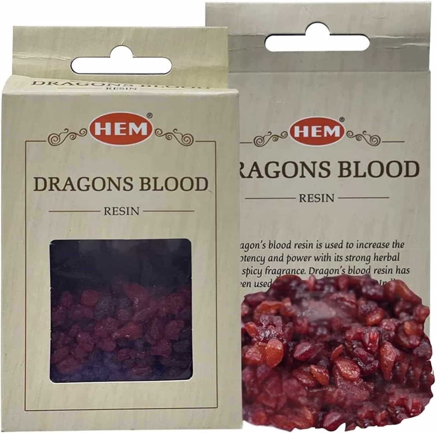 TRUMIRI Dragons Blood Incense Natural Solid Crystals