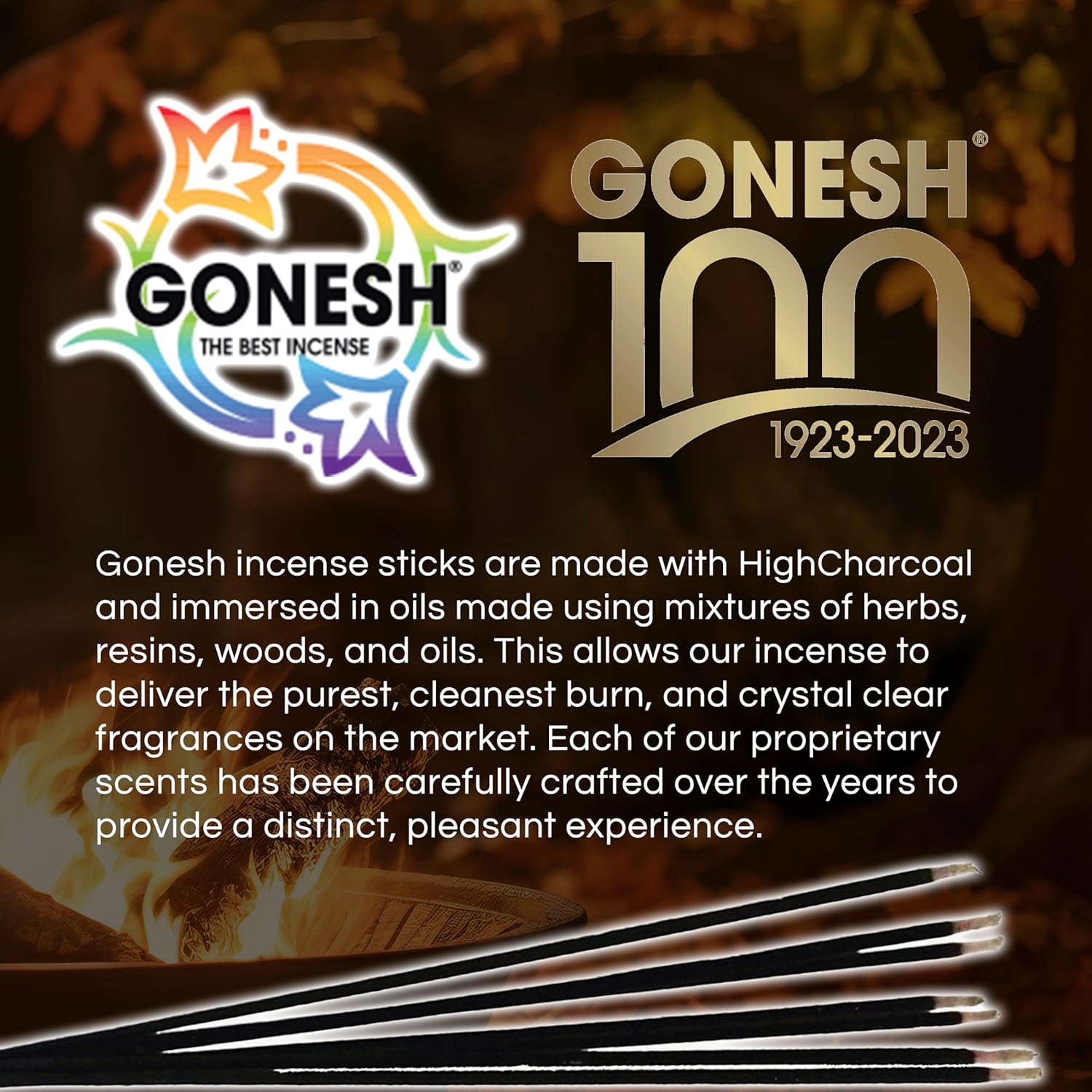 Gonesh Scents of Fall Incense Sticks Variety Pack