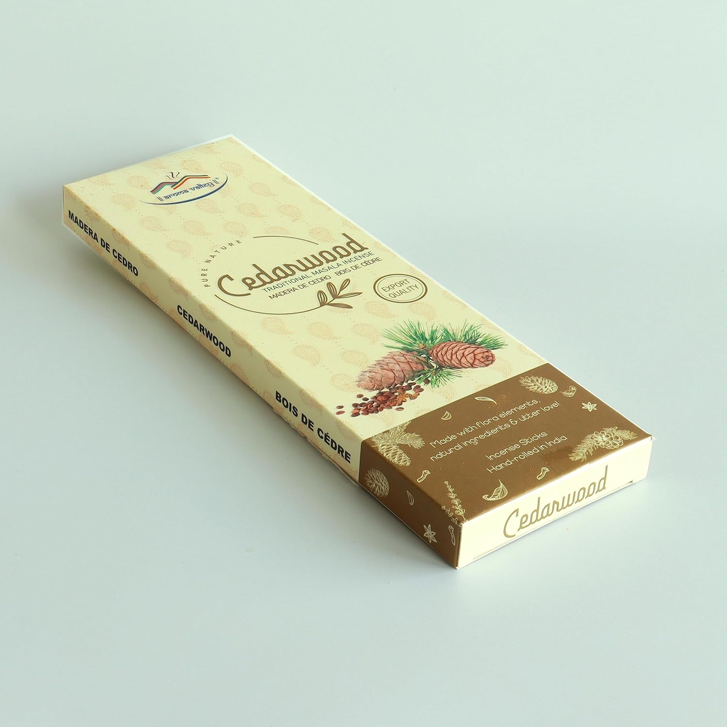 Cedarwood Incense Sticks - 50 Grams Approx 42-52 Sticks
