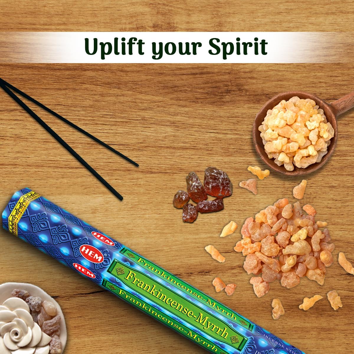 Hem Frankincense Myrrh Incense Sticks Box