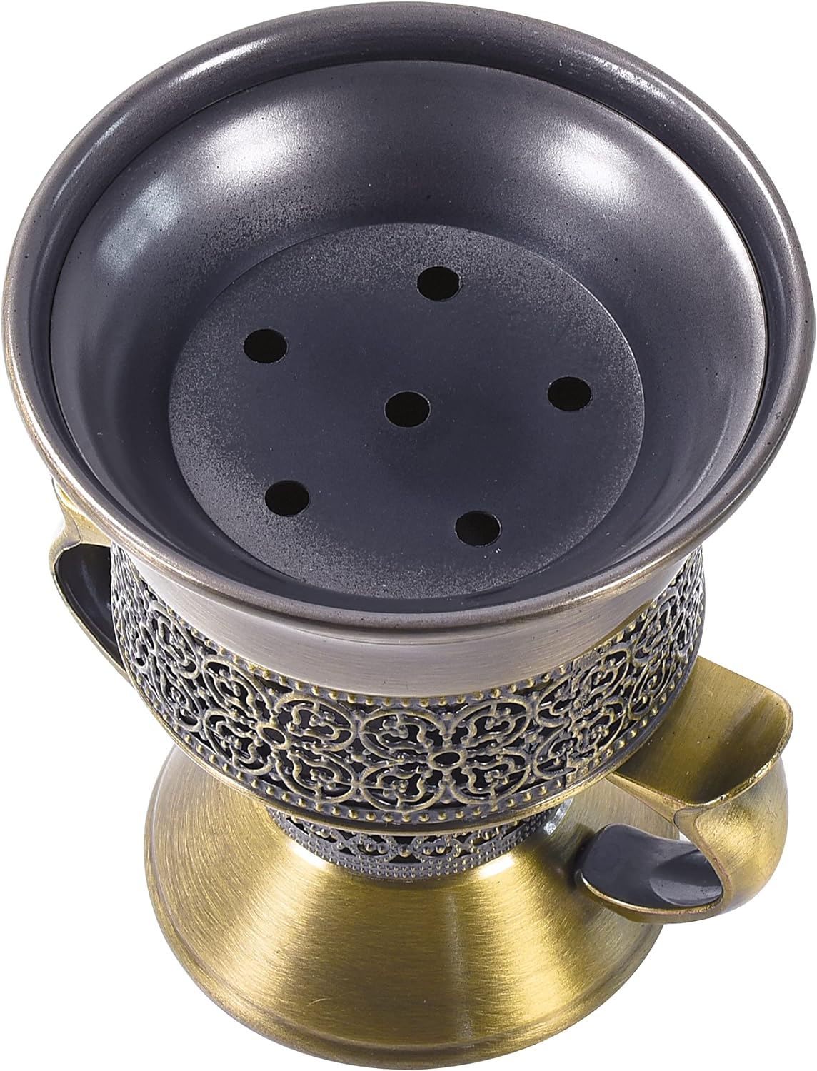 Frankincense Resin Incense Burner with Handle Tongs