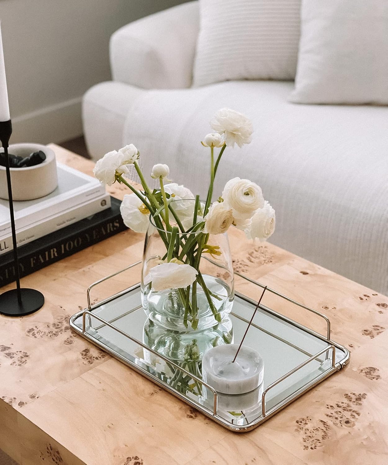 Bursera White Marble Incense Holder Tree Planted with Every Order