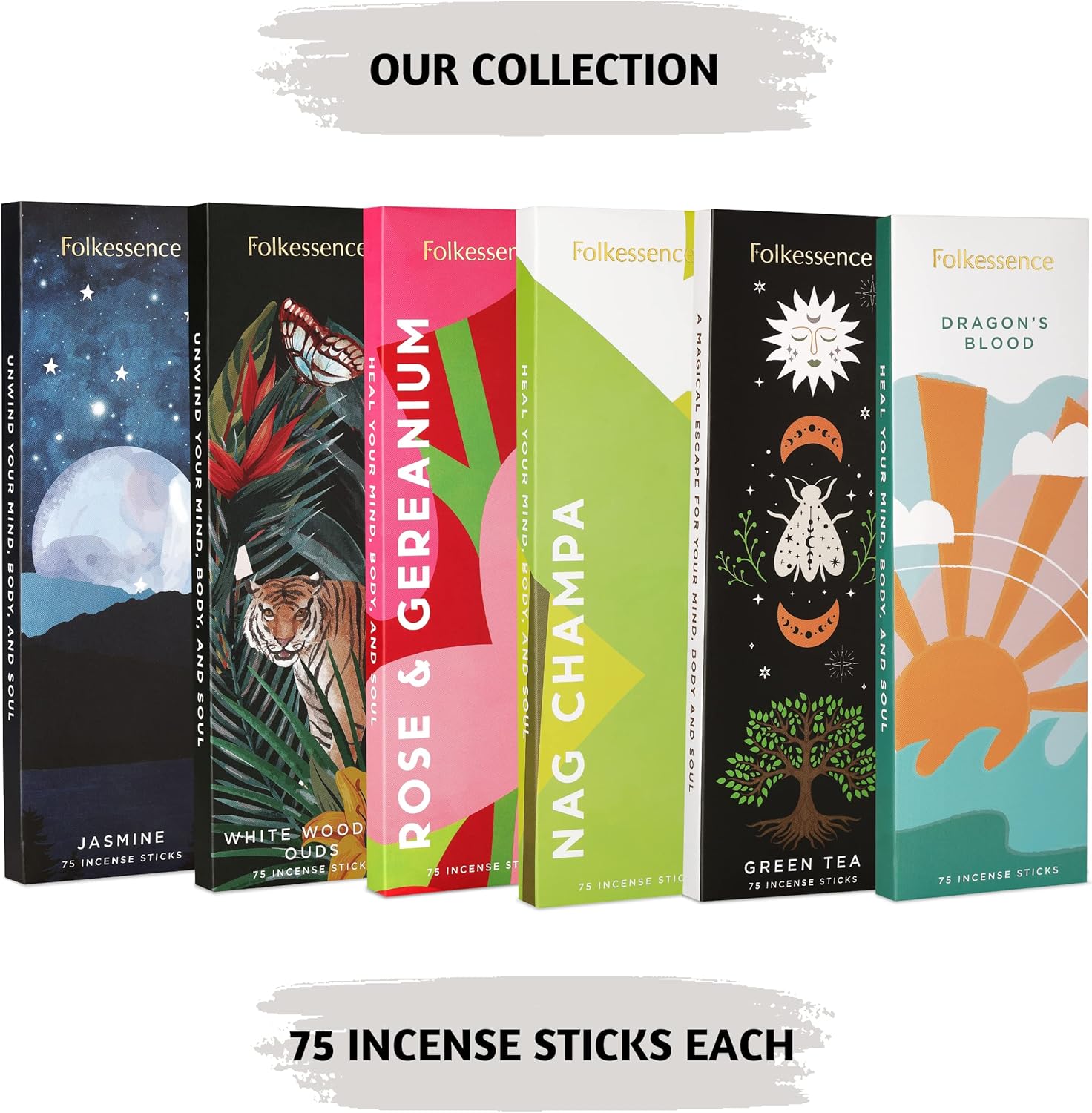 Folkulture Palo Santo Incense Sticks Pack of 75