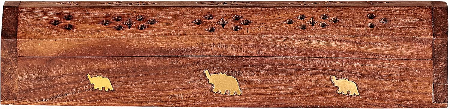 Rani Brand Premium Wood Incense Burner Box