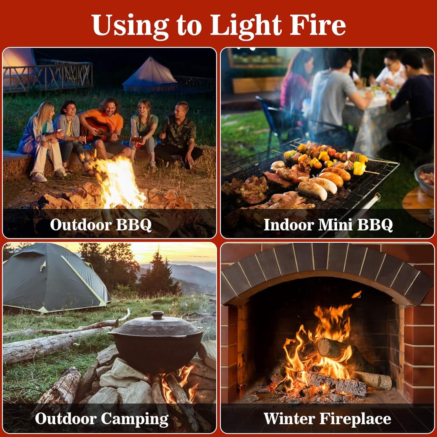 50PCS Incense Charcoal Briquettes - Quick Light Natural Charcoal for Aromatherapy and Resin Burning