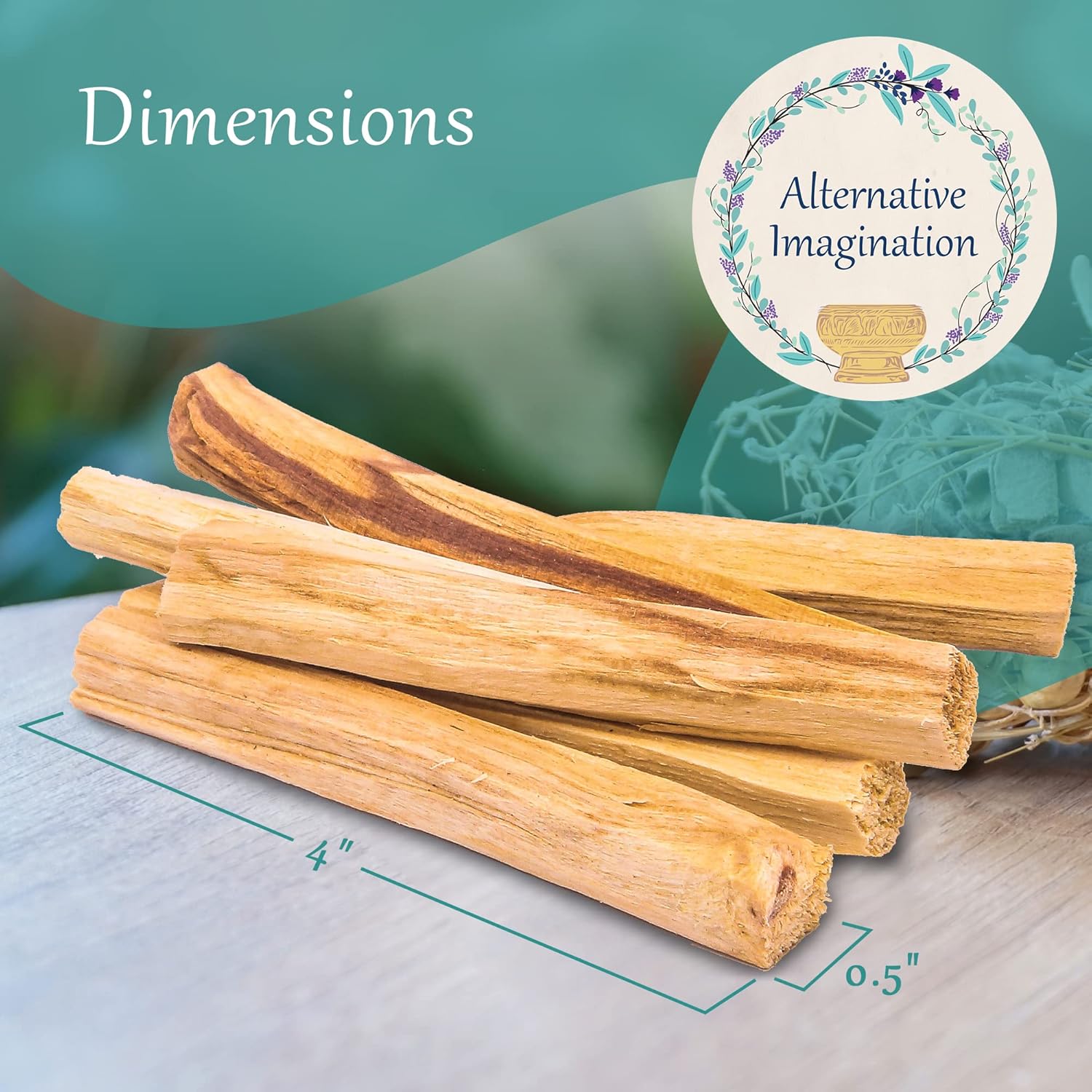 Alternative Imagination Palo Santo Sticks - Pack of 6