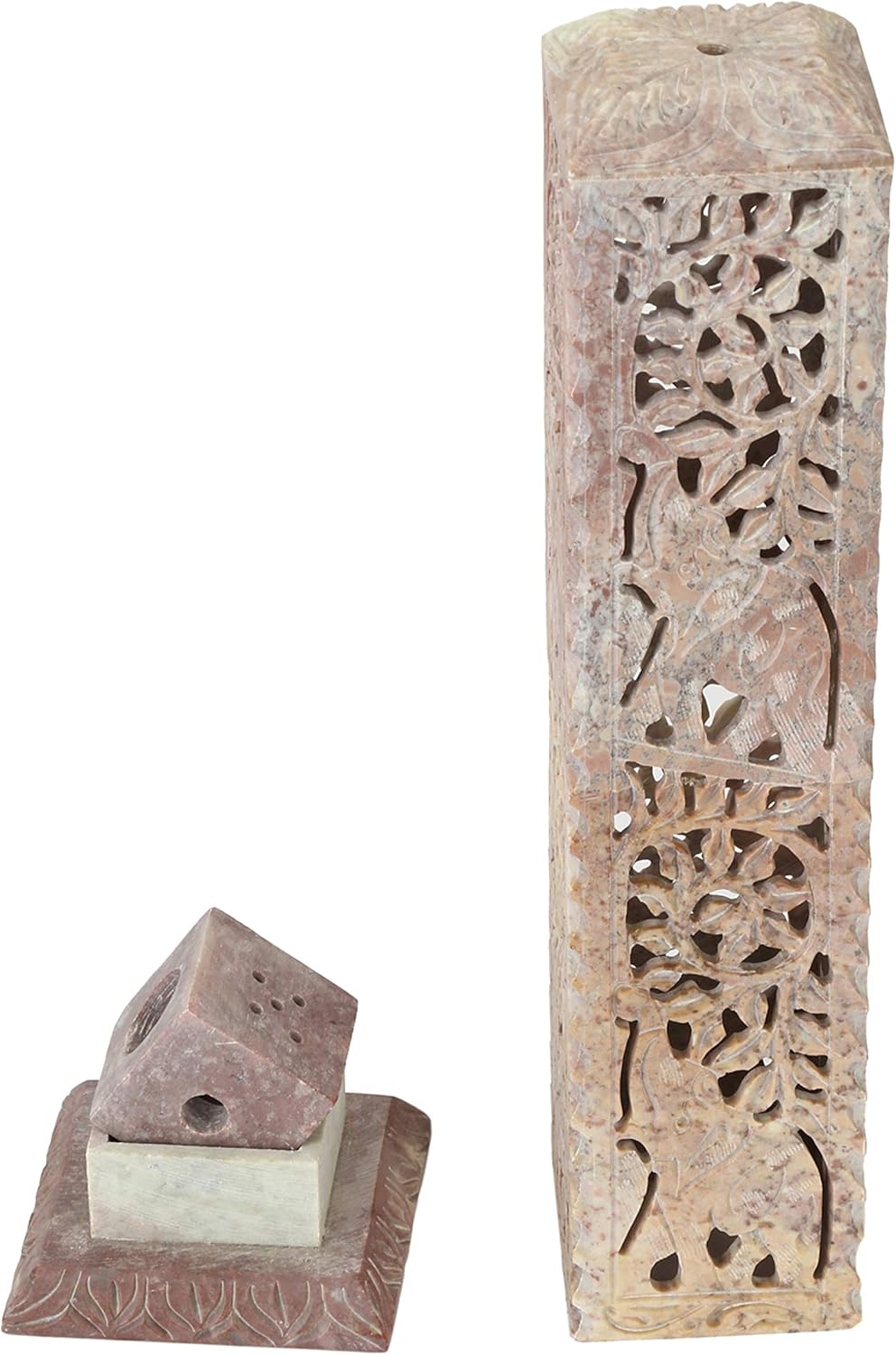 Carry Me Handmade Marble Soapstone Incense Holder