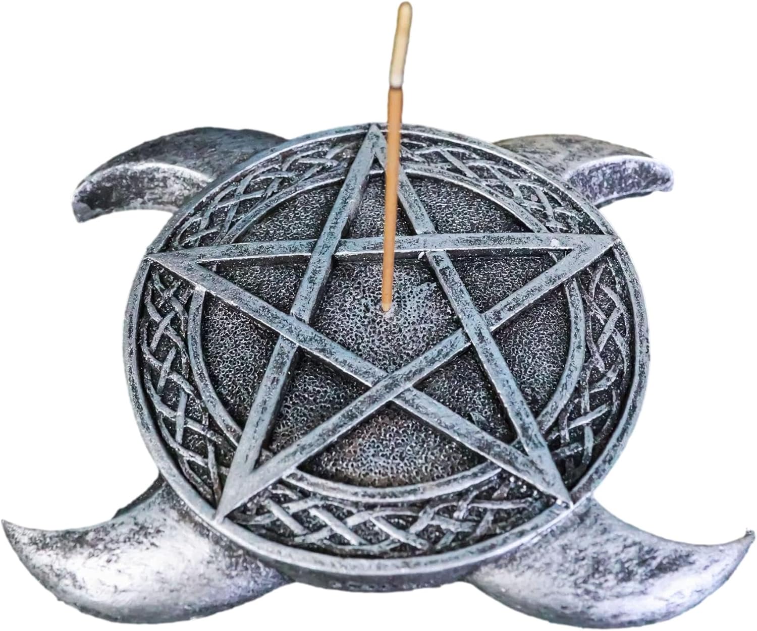Ebros Gift Triple Goddess Moon Incense Holder